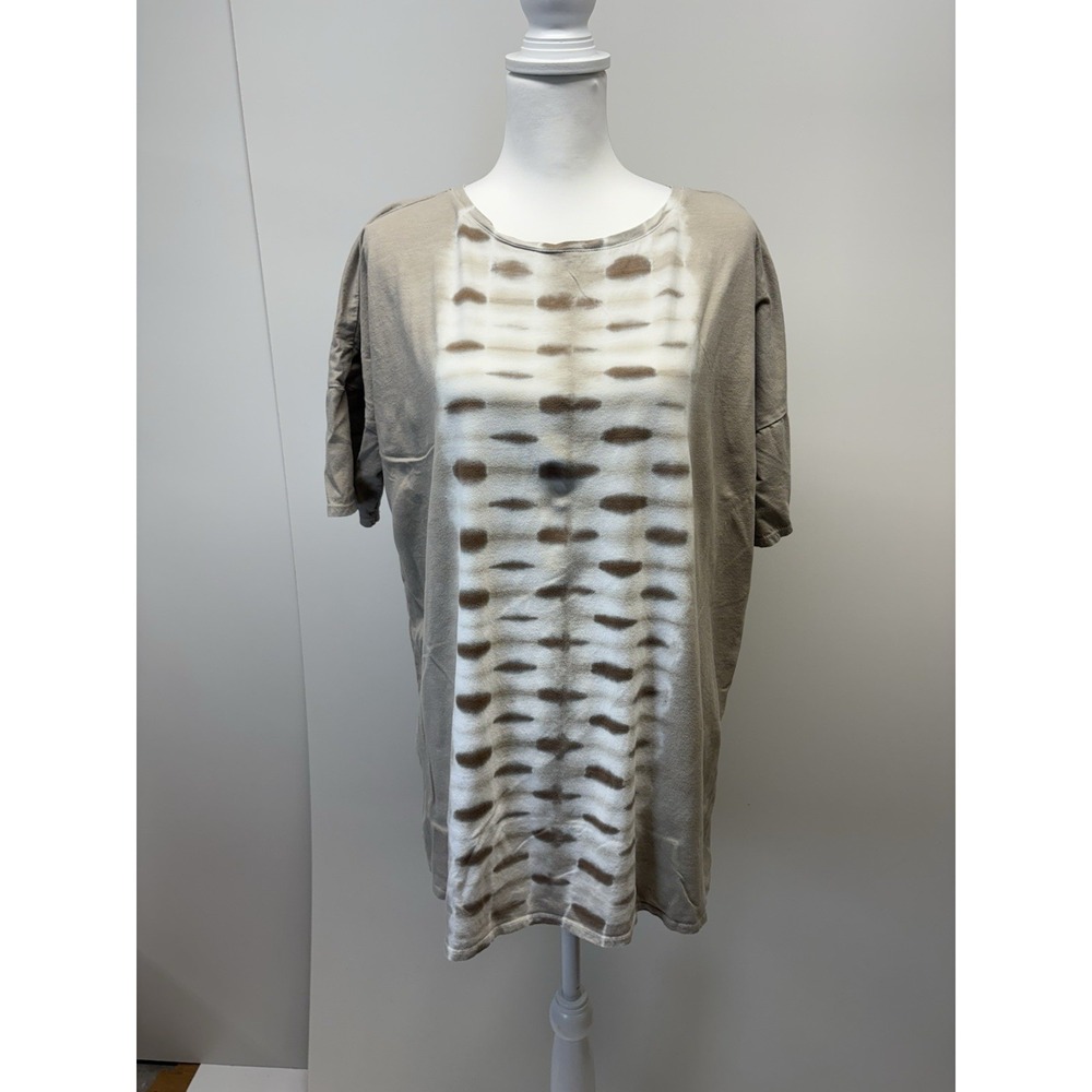 J. Jill Pure Jill Women's‎ Boatneck Elbow Sleeve Tunic - Size L tall